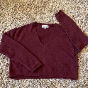 Crop sweater
